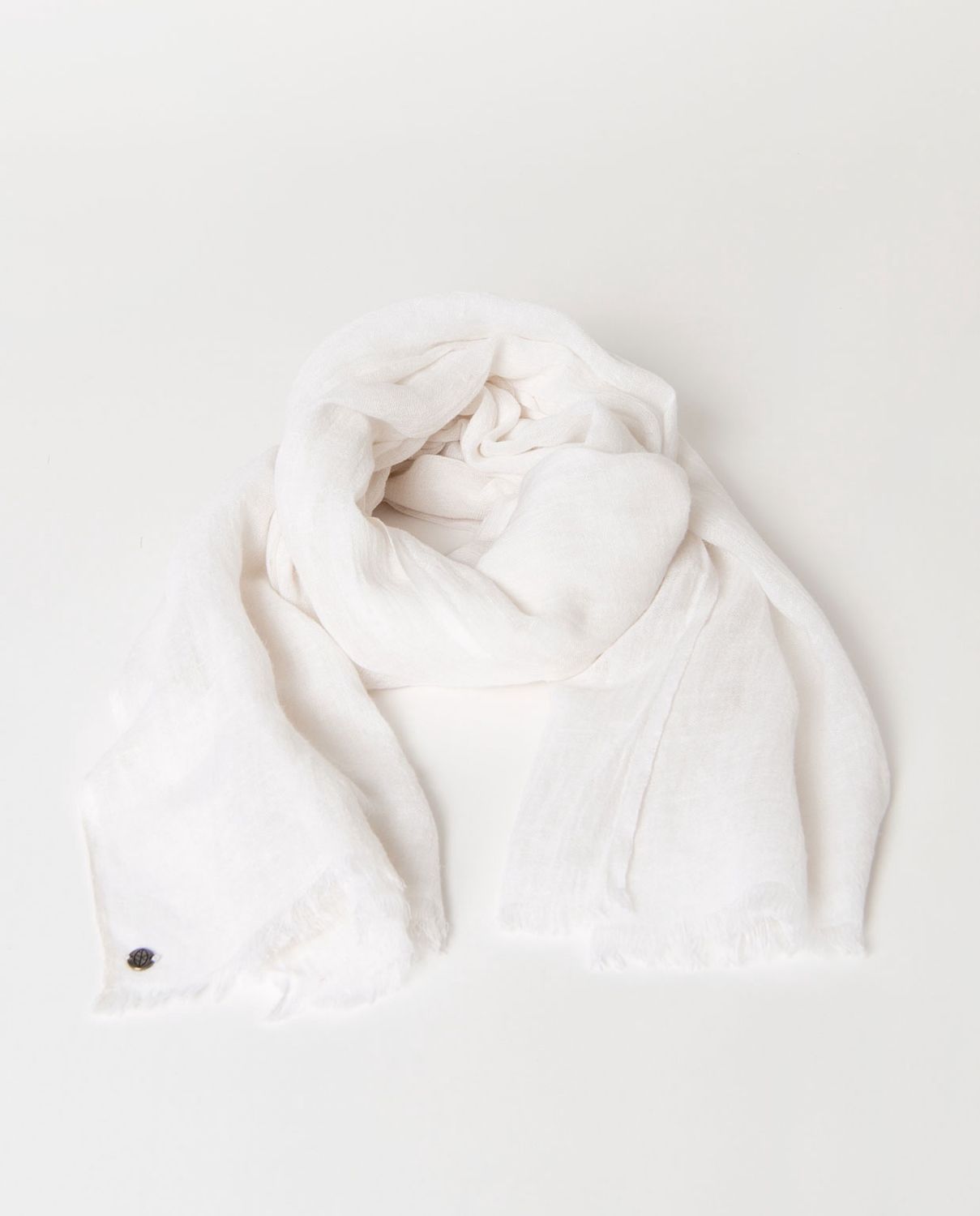 SURKANA White scarf 36MOLI222