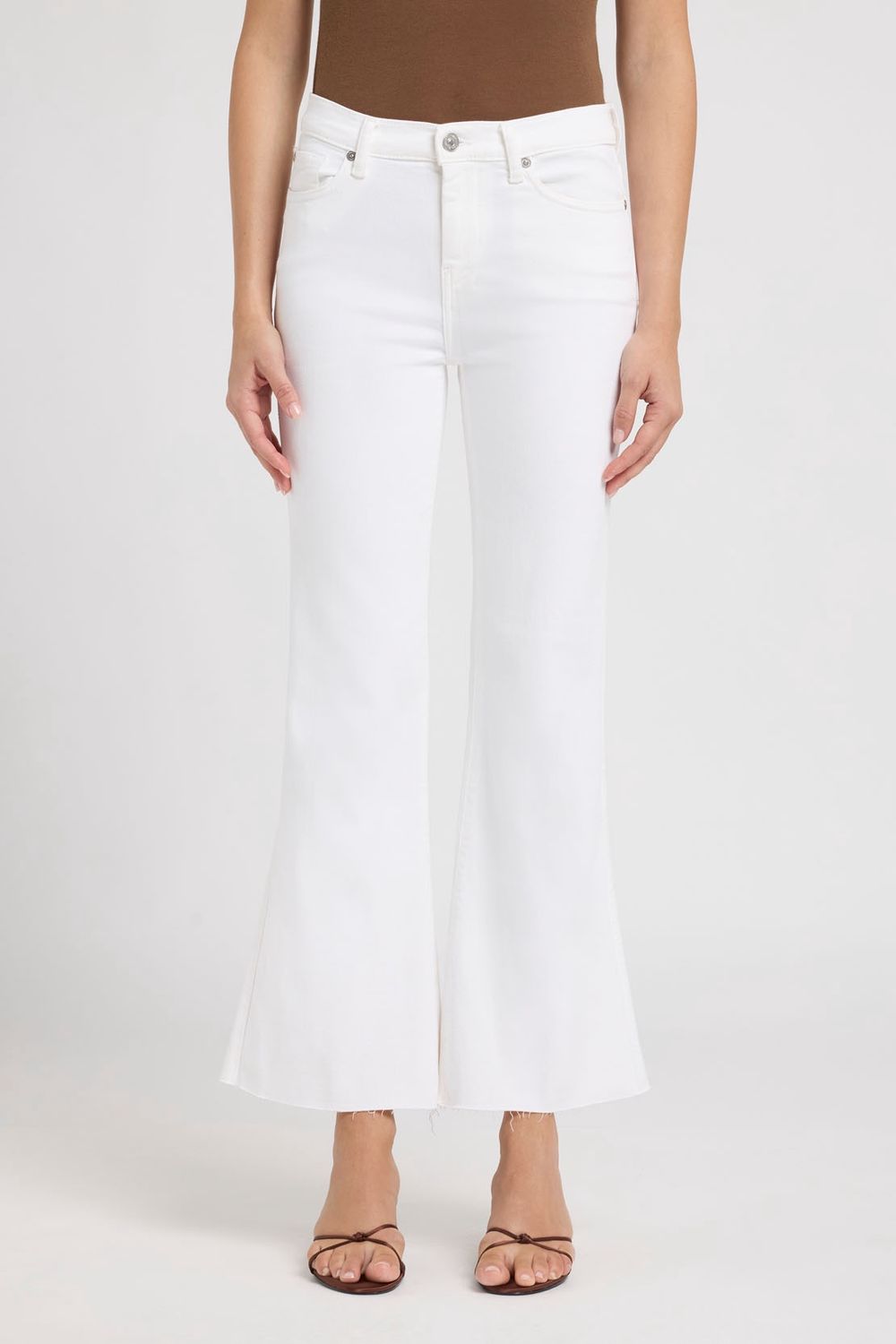 7 For all mankind Cropped DOJO Flare Jeans 7UR10C14