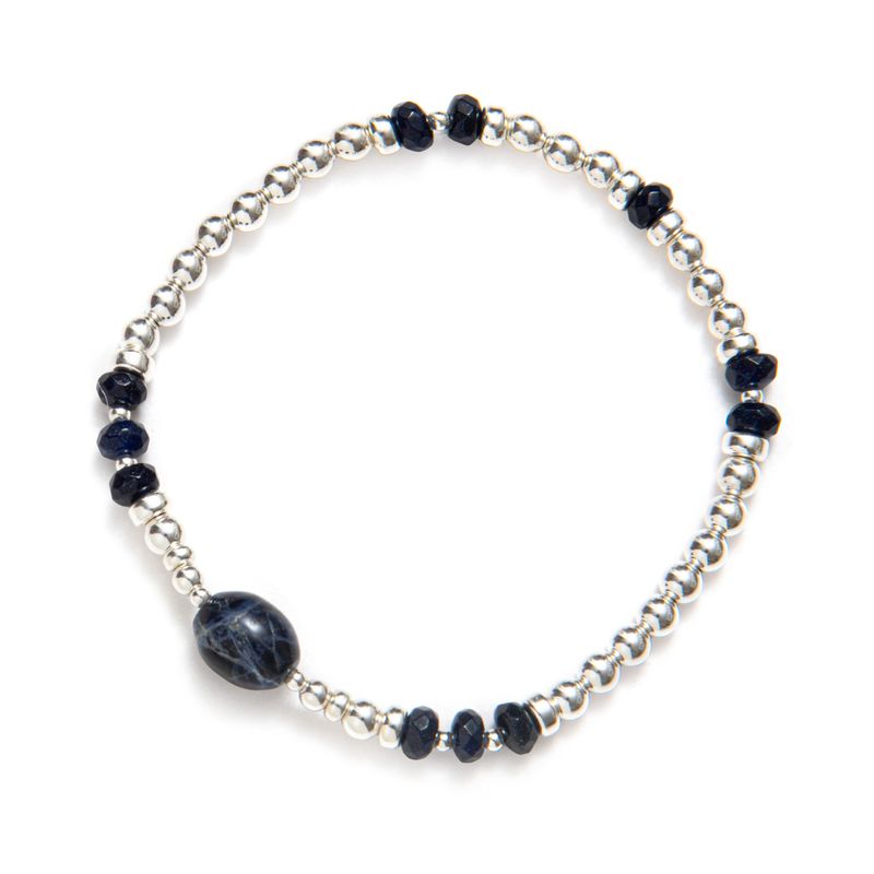 BEBLUE Be Guided Blue Lithos Bracelet BBSURGUID-L
