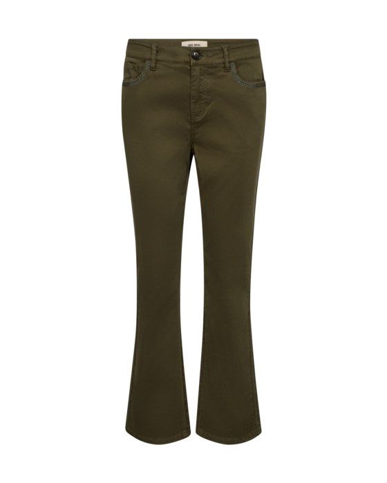 Mos Mosh Ashley Sati Pant 176530, Colour: Olive Night, Size: 25