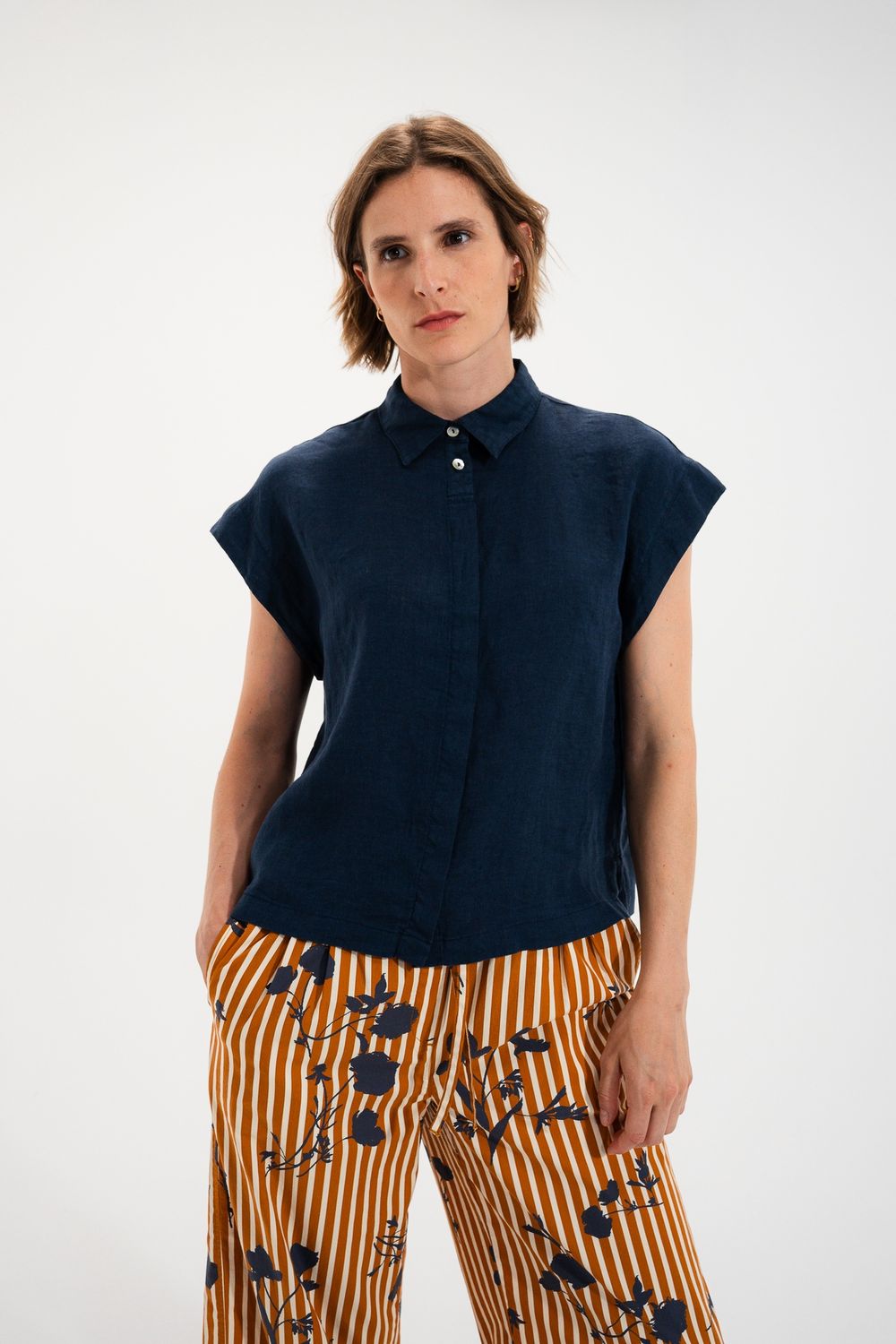 Cala Sleeveless Shirt – Mat de Misaine, Size: 38