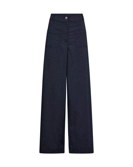 MOS MOSH MMMellow Elvia Pant 177290, Colour: Crown Blue, Size: 32