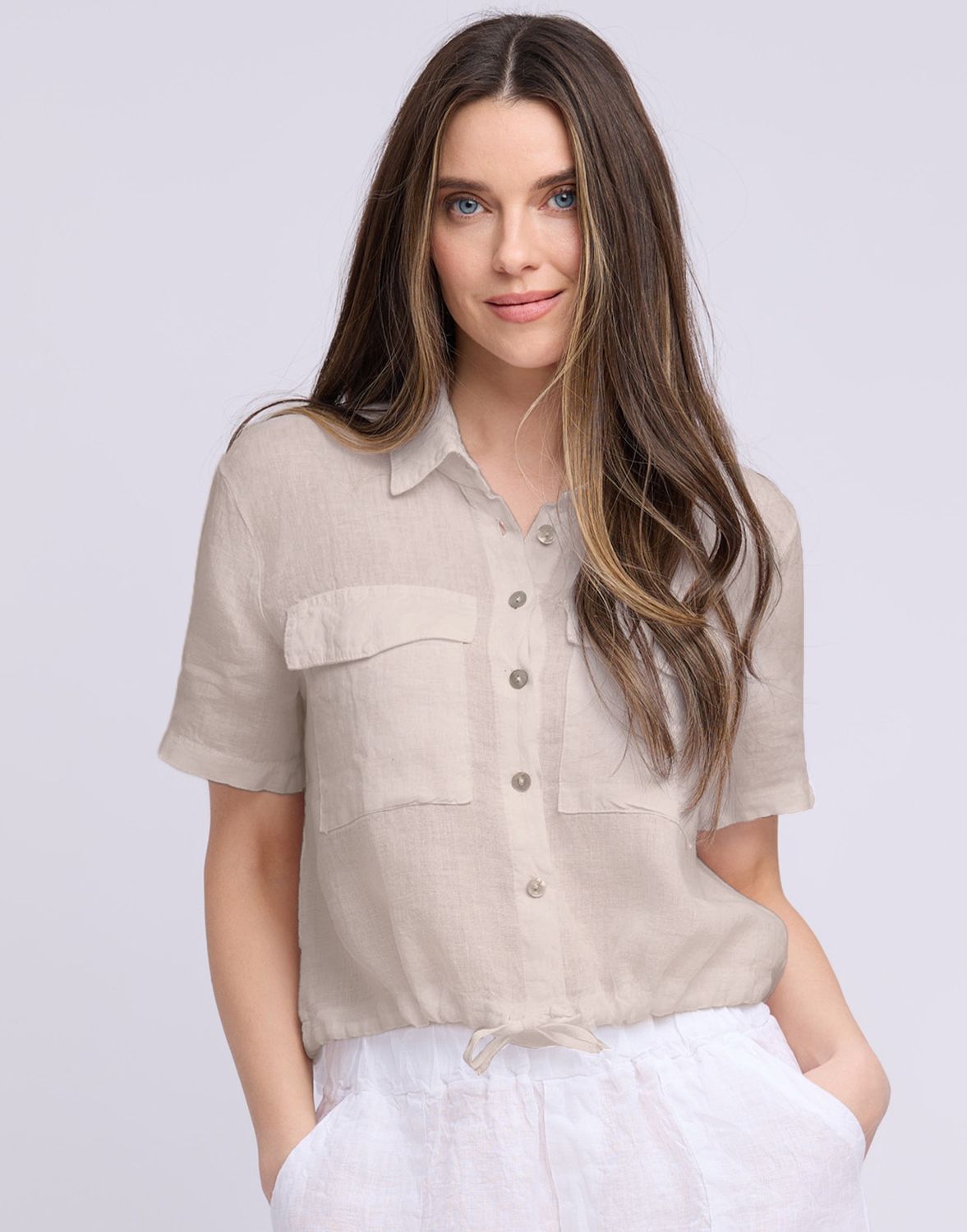 Chiara Linen Shirt – Yoga Jeans