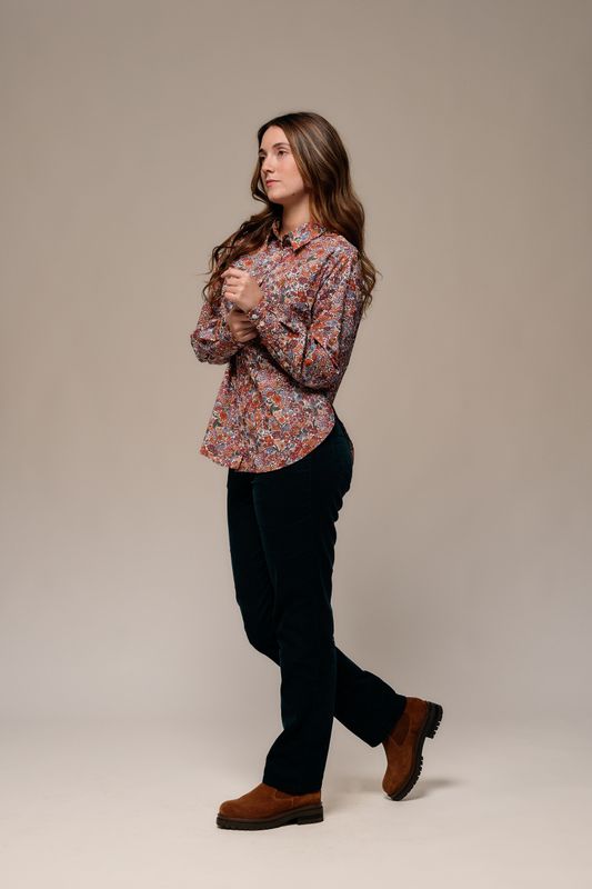 MAT DE MISAINE Cuba Long Floral Shirt 3054