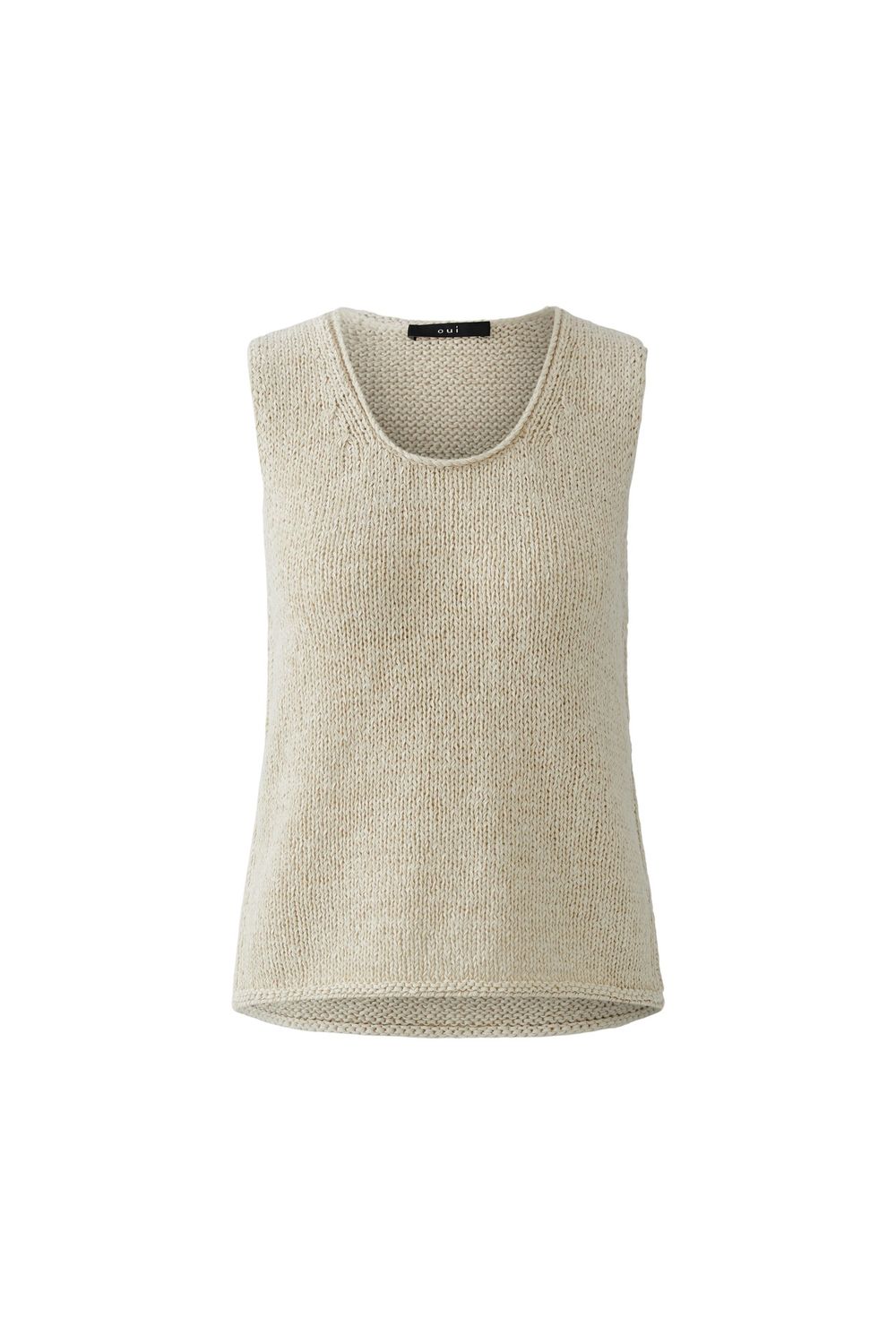 OUI Sleeveless Knit Top Seagrass (sage green)