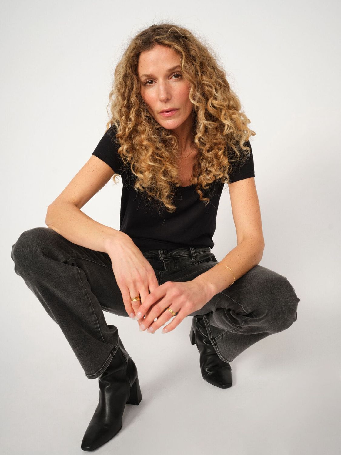 MOS MOSH Carla Naomi Deluxe Jeans Grey 166411