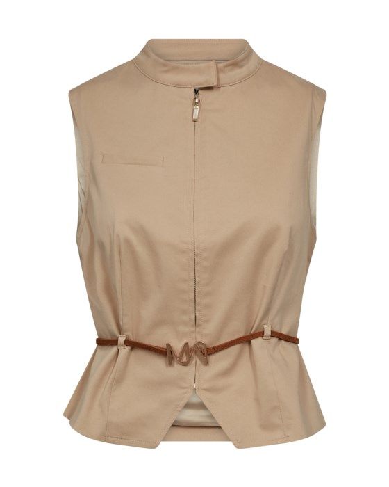 Mos Mosh Tenca vest 179460, Colour: Sesame, Size: XS