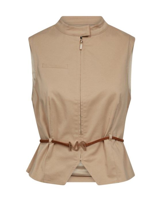 Mos Mosh Tenca vest 179460, Colour: Sesame, Size: XS