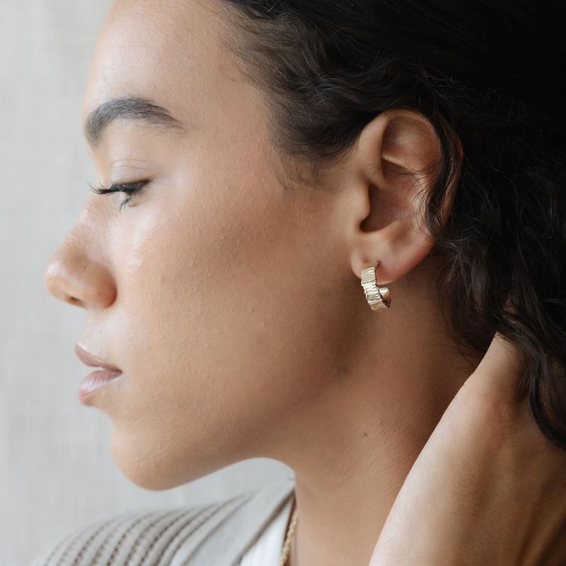 GLEE JEWELRY Novera hoops