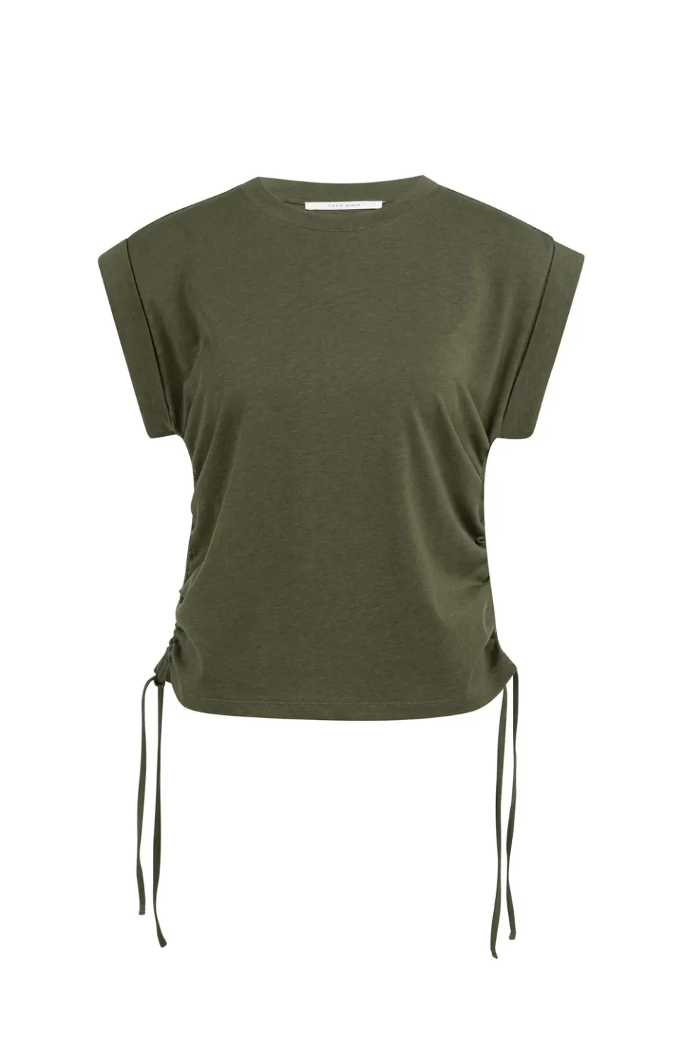 Yaya Top with cords 01709362, Colour: 99065-ARMY GREEN, Size: XS