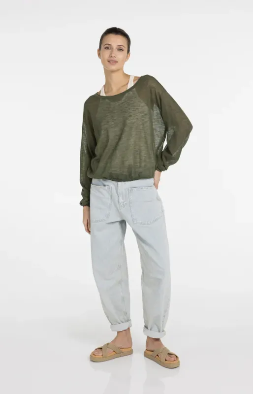 YAYA Twinset sweater with singlet 01000594
