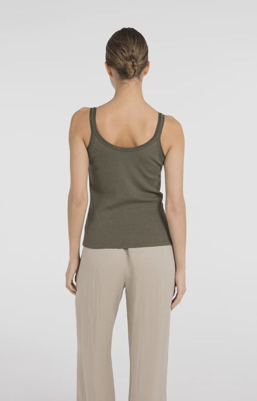 YAYA Camisole Singlet with mesh edge 01729053