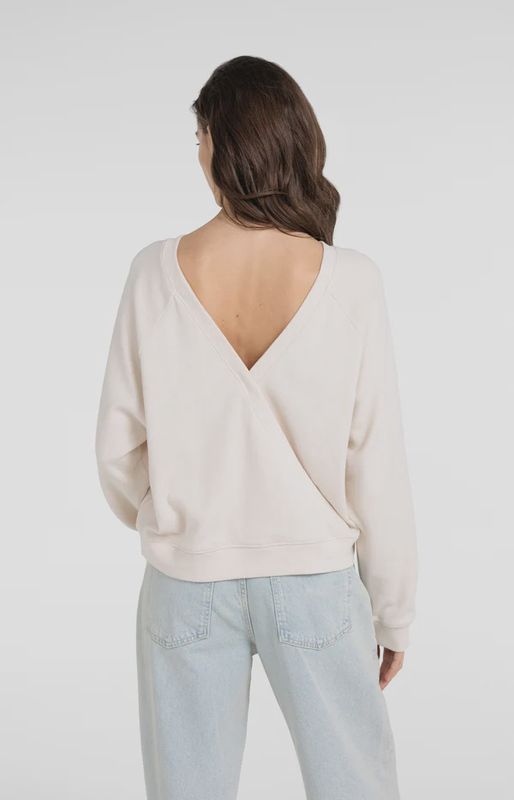 YAYA Sweatshirt with wrap detail at backside 01109118
