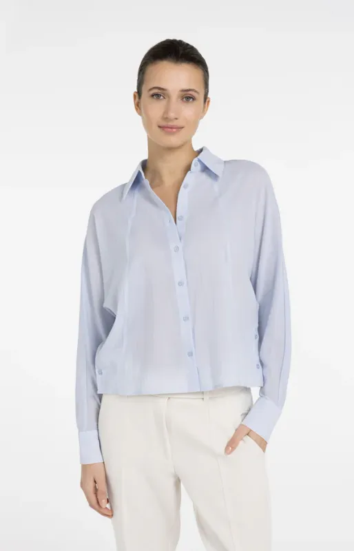 YAYA Batwing blouse with cut seams 01201214