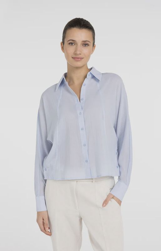 YAYA Batwing blouse with cut seams 01201214