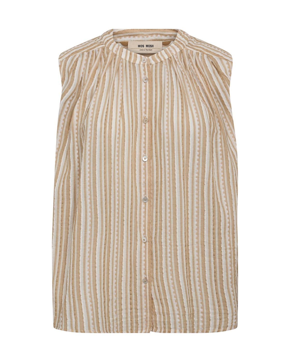 Mos Mosh MMAmelia Stripe SL Blouse 180130