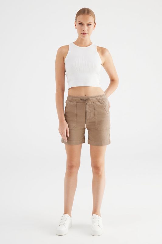 COJ Agnes Slim Non-Denim Shorts