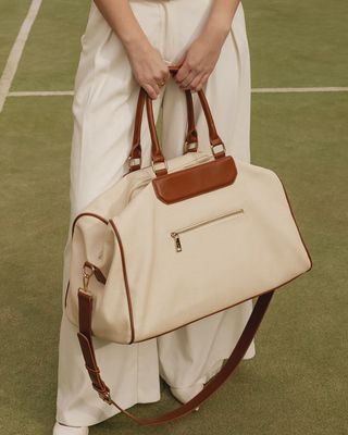 LOUENHIDE Sac de voyage Taylor Canvas Tan 3465CANTAN