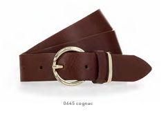 VANZETTI 30 mm Leather Belt V6175A6370