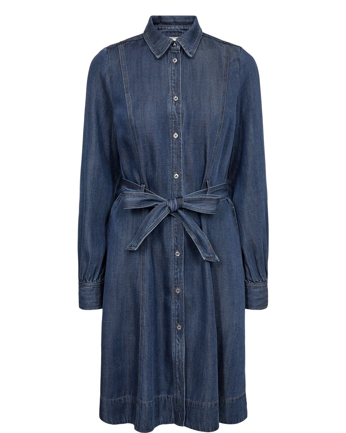 NÜMPH Nualona Dress Dark Blue Denim 707412