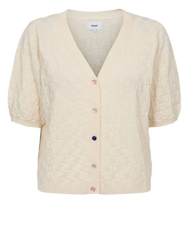 NÜMPH Nutika Cardigan Whitecap Gray 707137