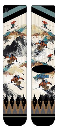 XPOOOS Ski Jump Men's Socks 301011059