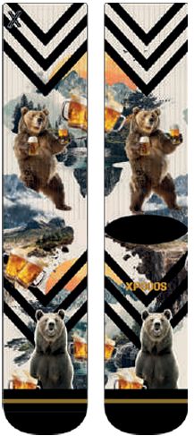 XPOOOS Bearbeer Men's Socks 301011057