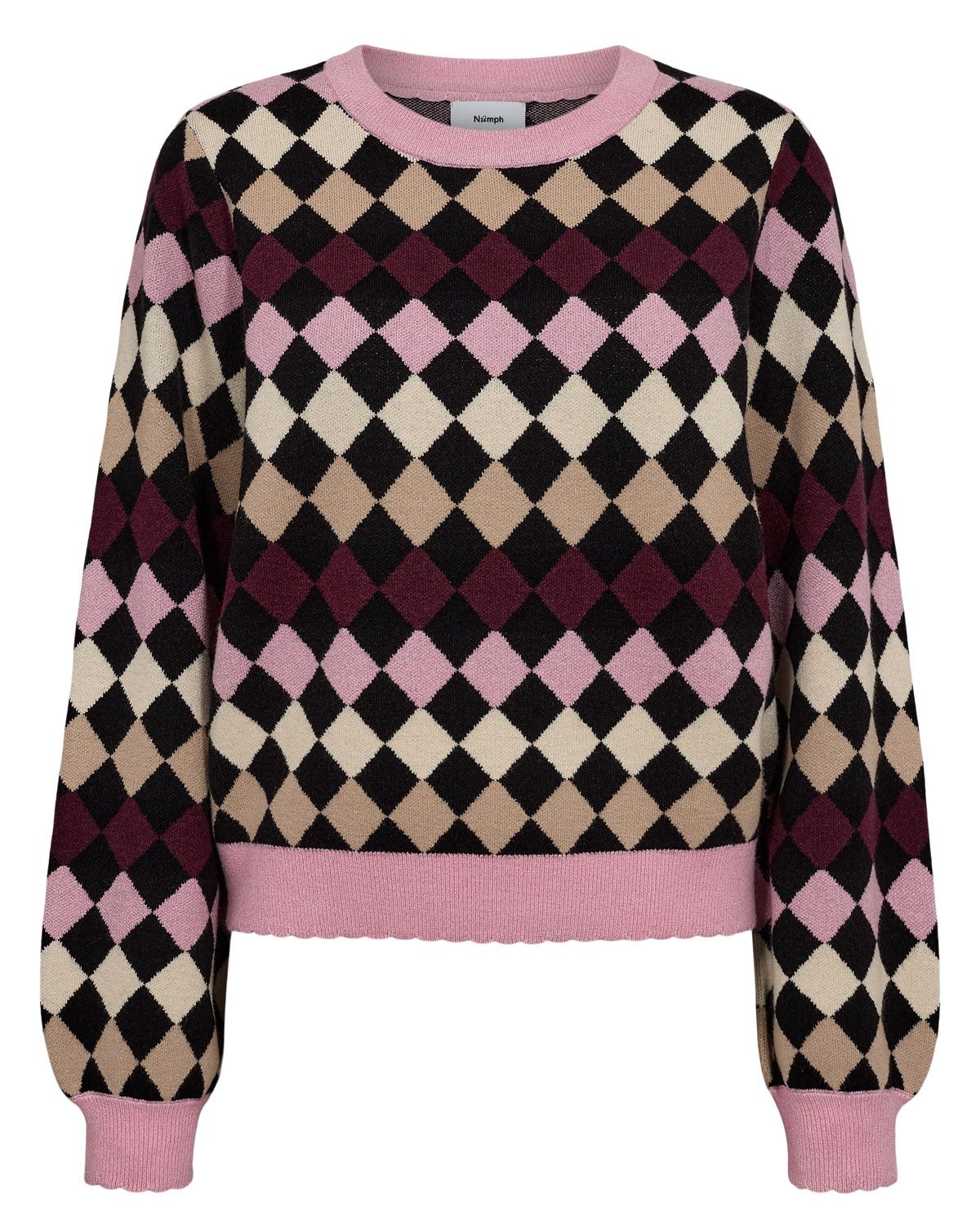 NÜMPH Nulina Pullover Caviar 707257