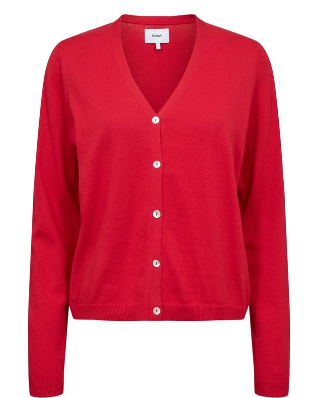 NÜMPH Nucally Cardigan Goji Berry 706631