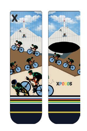 XPOOOS Mont Ventoux Men's Quarter Socks 301041011