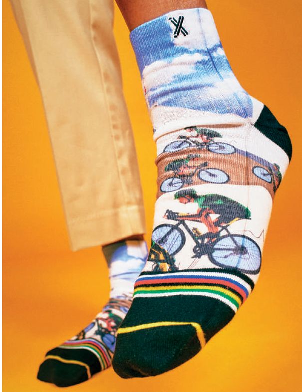 XPOOOS Mont Ventoux Men's Quarter Socks 301041011
