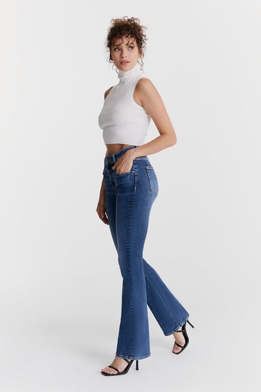 COJ Denim Matilda L32 Ultra High Waist Flare Jeans