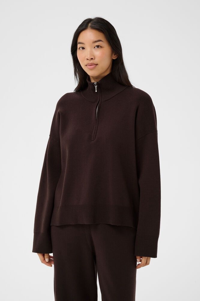 PART TWO SilvanasPW Half-Zip Knit Sweater 30311009