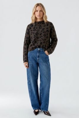 OUI Pull léopard 98982