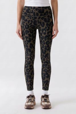 ​OUI High-Waisted Leopard Leggings 99294