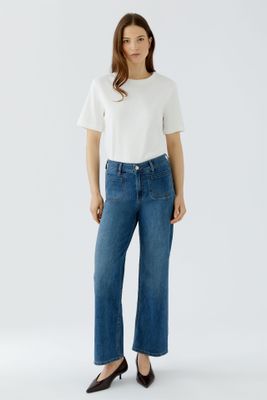 ​OUI THE STRAIGHT Jeans Bright Blue Denim 100281