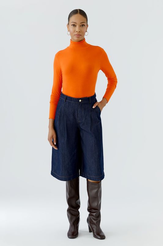 ​OUI Modal Turtleneck Top 99007
