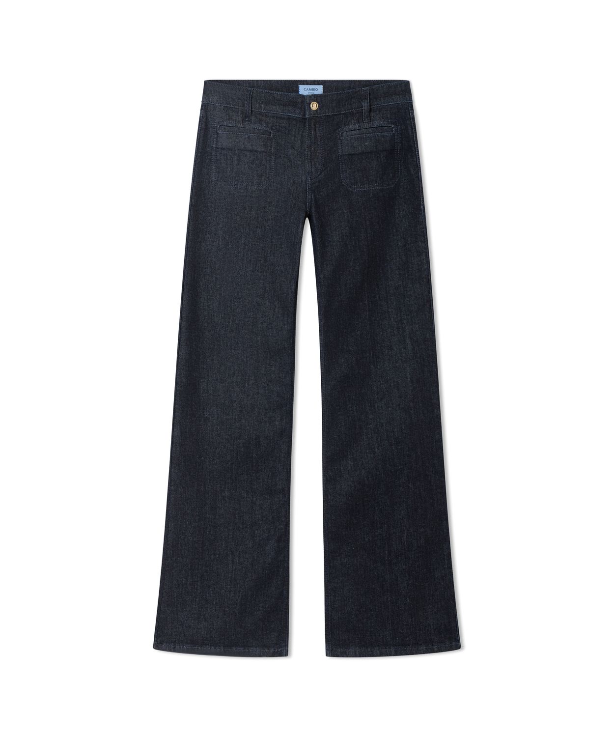 CAMBIO Tess Wide Leg Dark Blue Jeans 9157-0096-15