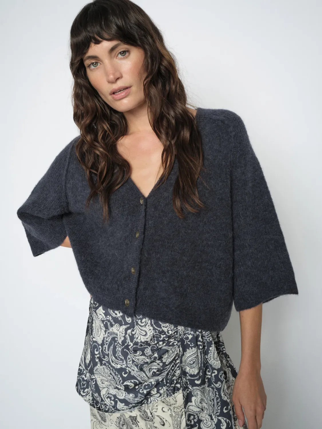 MOS MOSH Thora Lizet Knit Cardigan 180440