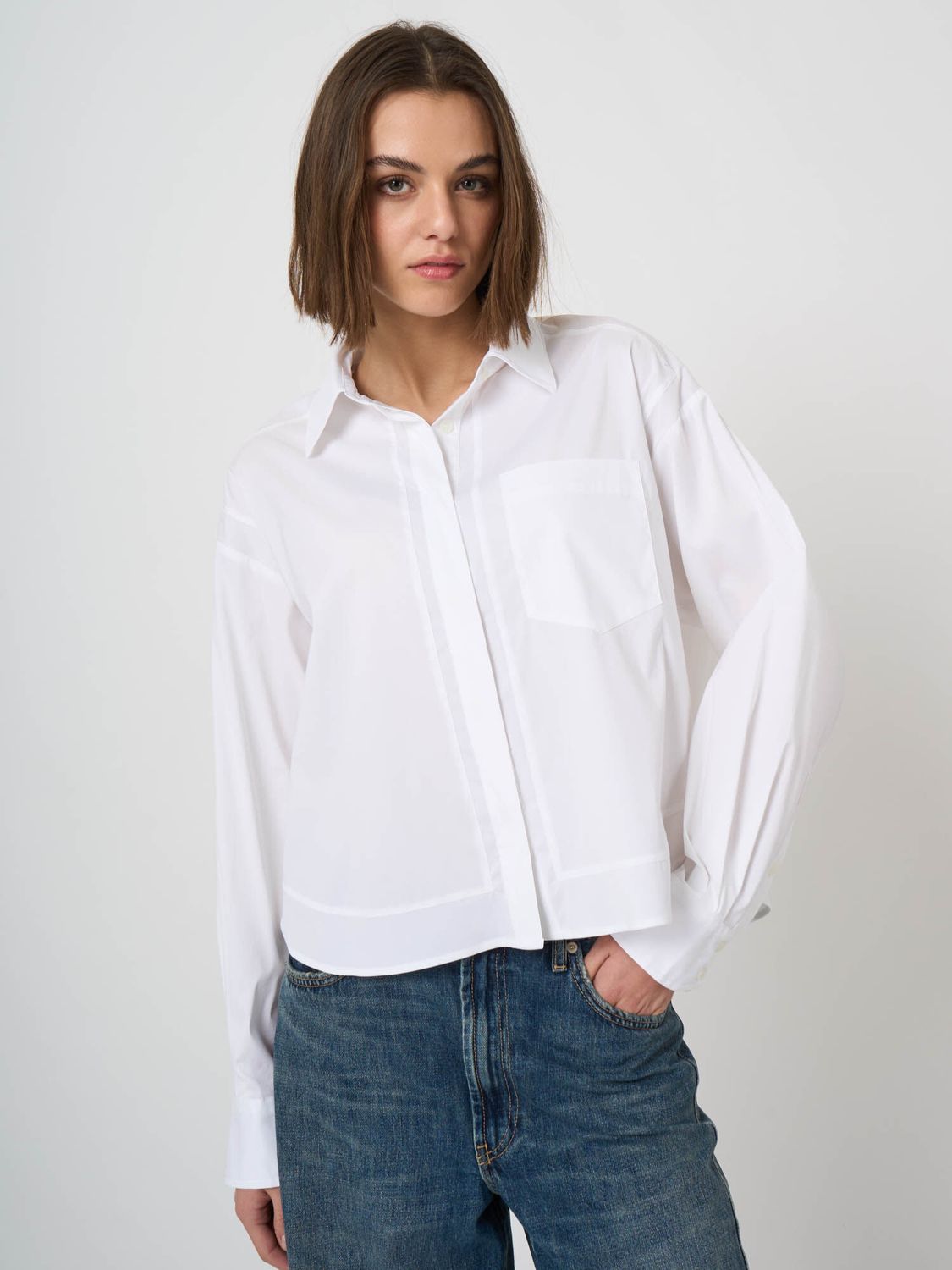 REPEAT White Shirt Blouse 600749