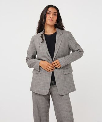 ESQUALO Check Blazer F2610520