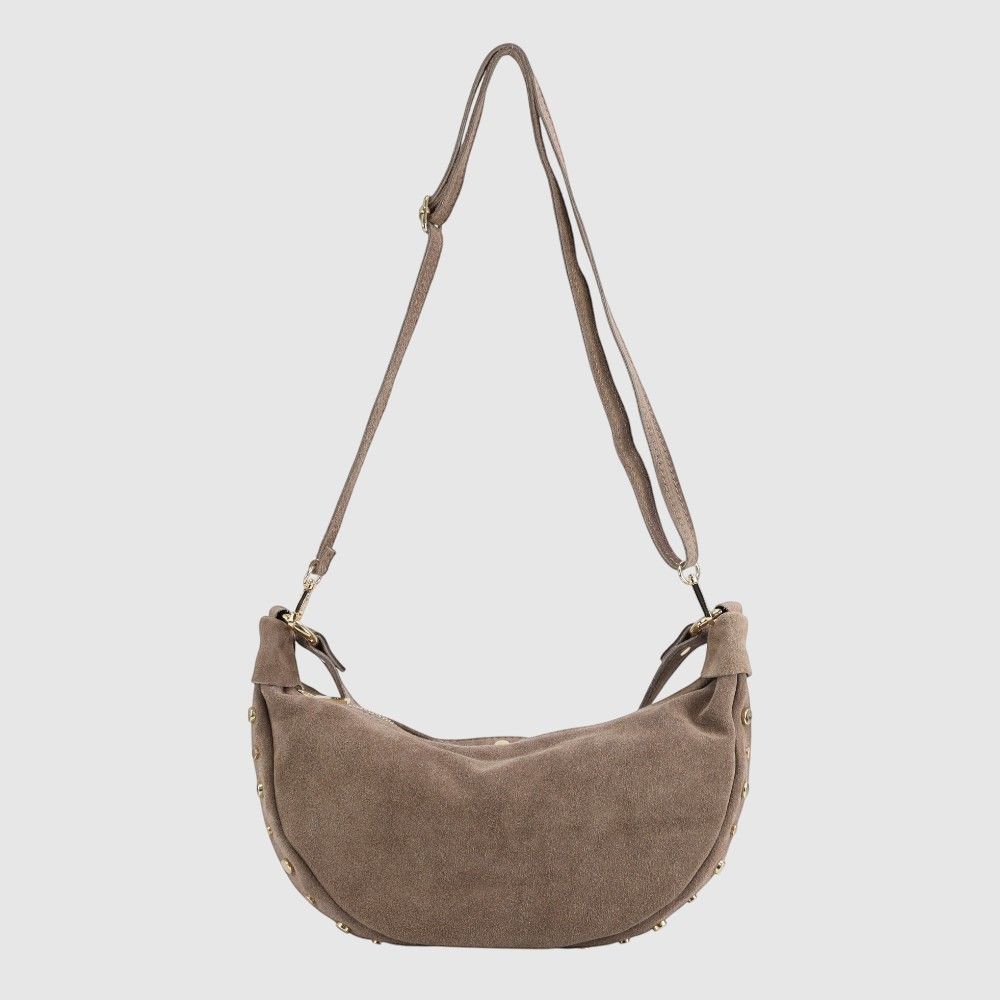 THE TREND Vespa Suede Handbag 6950916