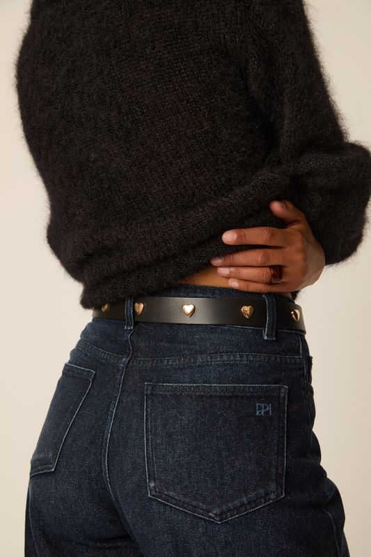 DES PETITS HAUTS Namour Belt 1H260633 Black