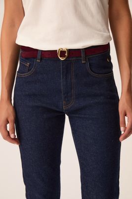DES PETITS HAUTS Oesme Belt 1H260637 Prune