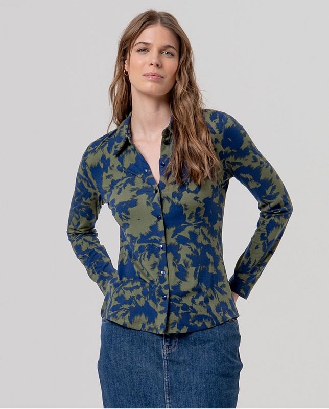 SURKANA Long-sleeve printed shirt 566BUPE117