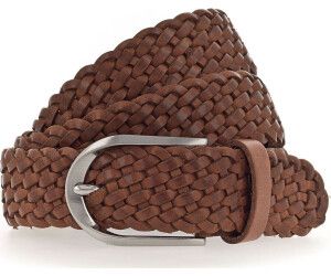VANZETTI Braided Leather Belt V5998R29, Colour: Bailey, Size: 80