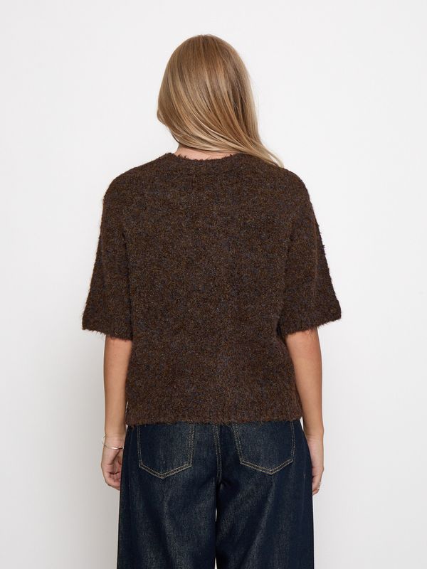MINUS MSMargrethe Knit T-Shirt MI7218 Tiramisu