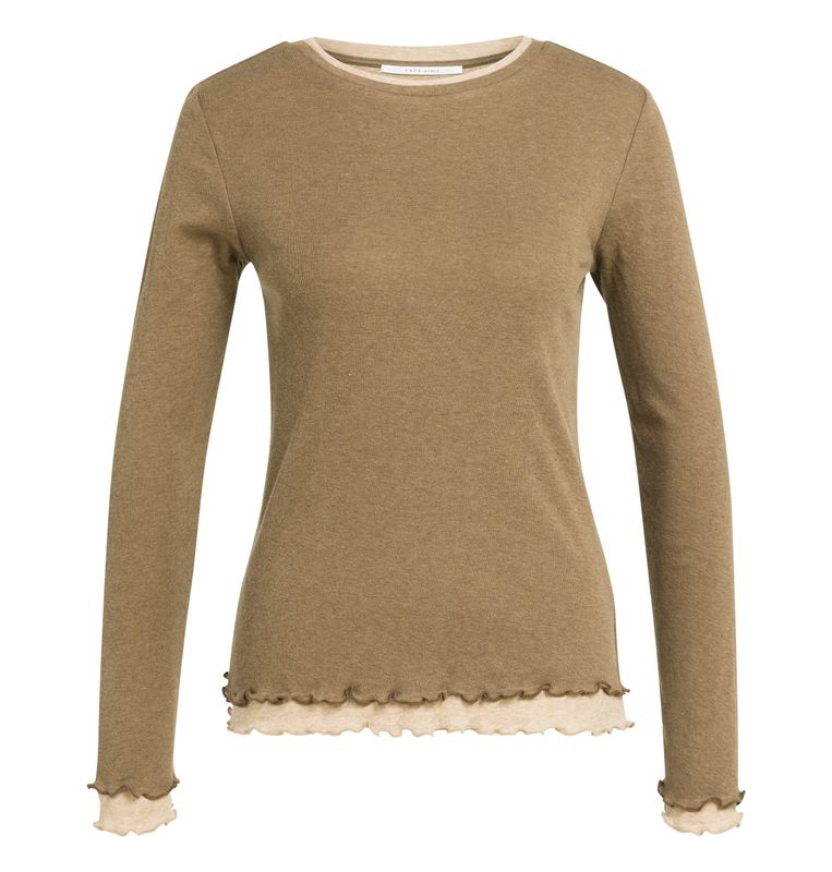 YAYA Double Layer Long Sleeve Top 01-709416