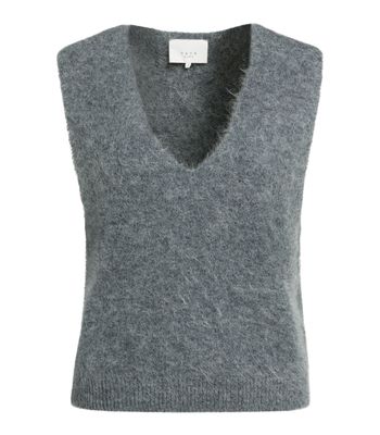 YAYA Deep V-Neck Knitted Vest 01-000635