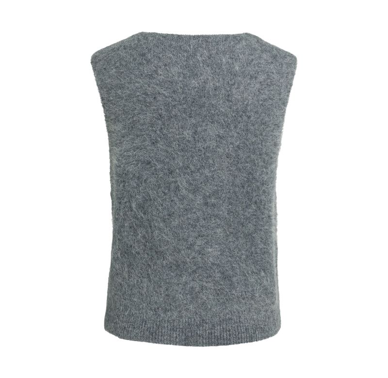 YAYA Deep V-Neck Knitted Vest 01-000635